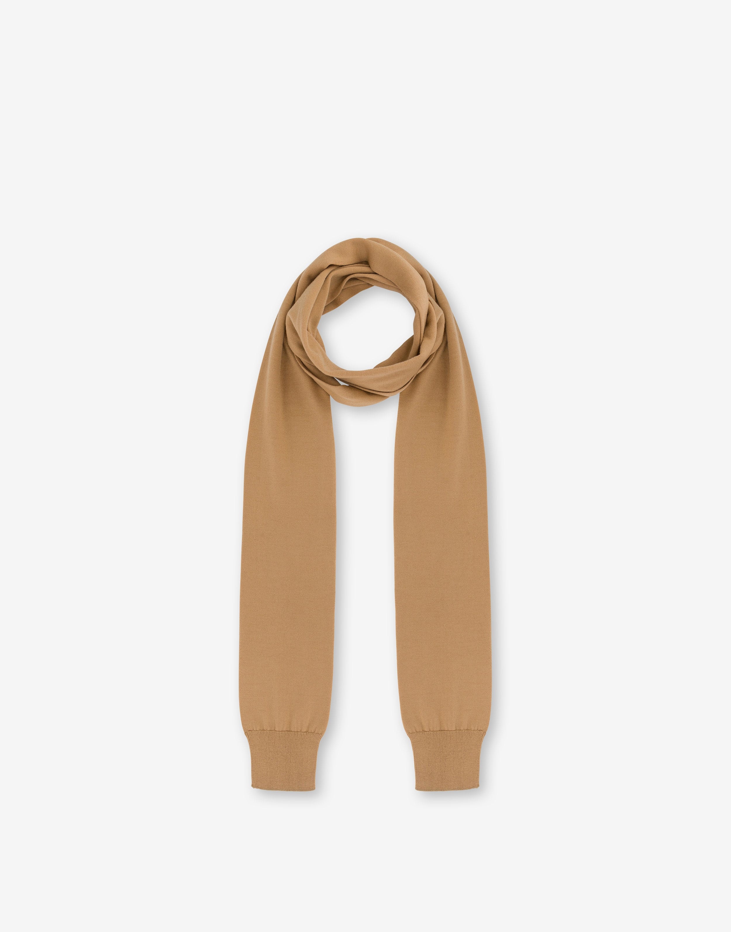 EXTRA-LONG SLEEVES WOOL SCARF - 2