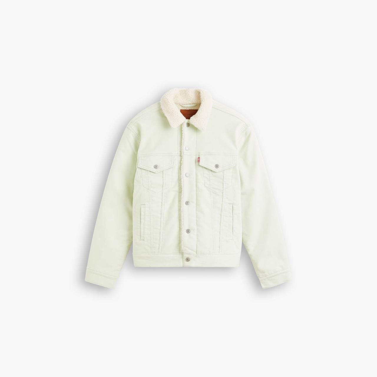 EX-BOYFRIEND CORDUROY SHERPA TRUCKER JACKET - 4