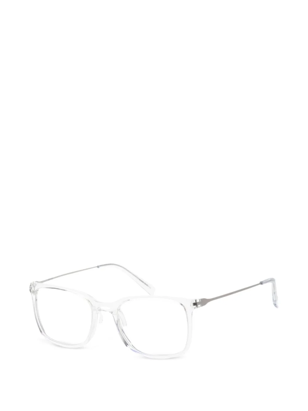 squared-frame glasses - 1