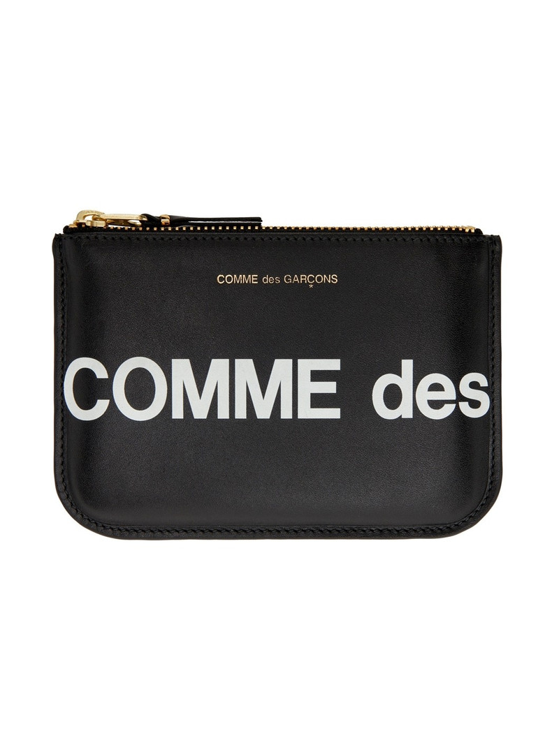 Black Huge Logo Pouch - 1