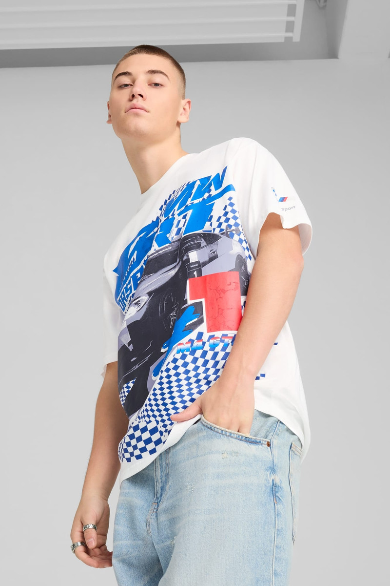 PUMA BMW M Motorsport Big Graphic Men's Tee outlook