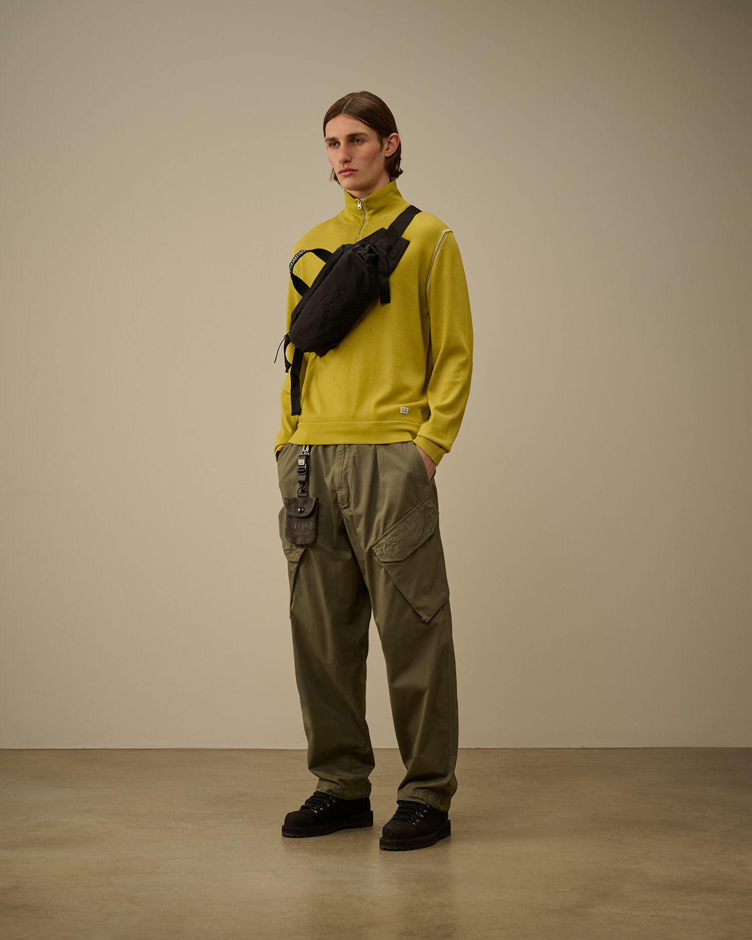 Vanisè Cotton Nylon Half Zip Knit - 2