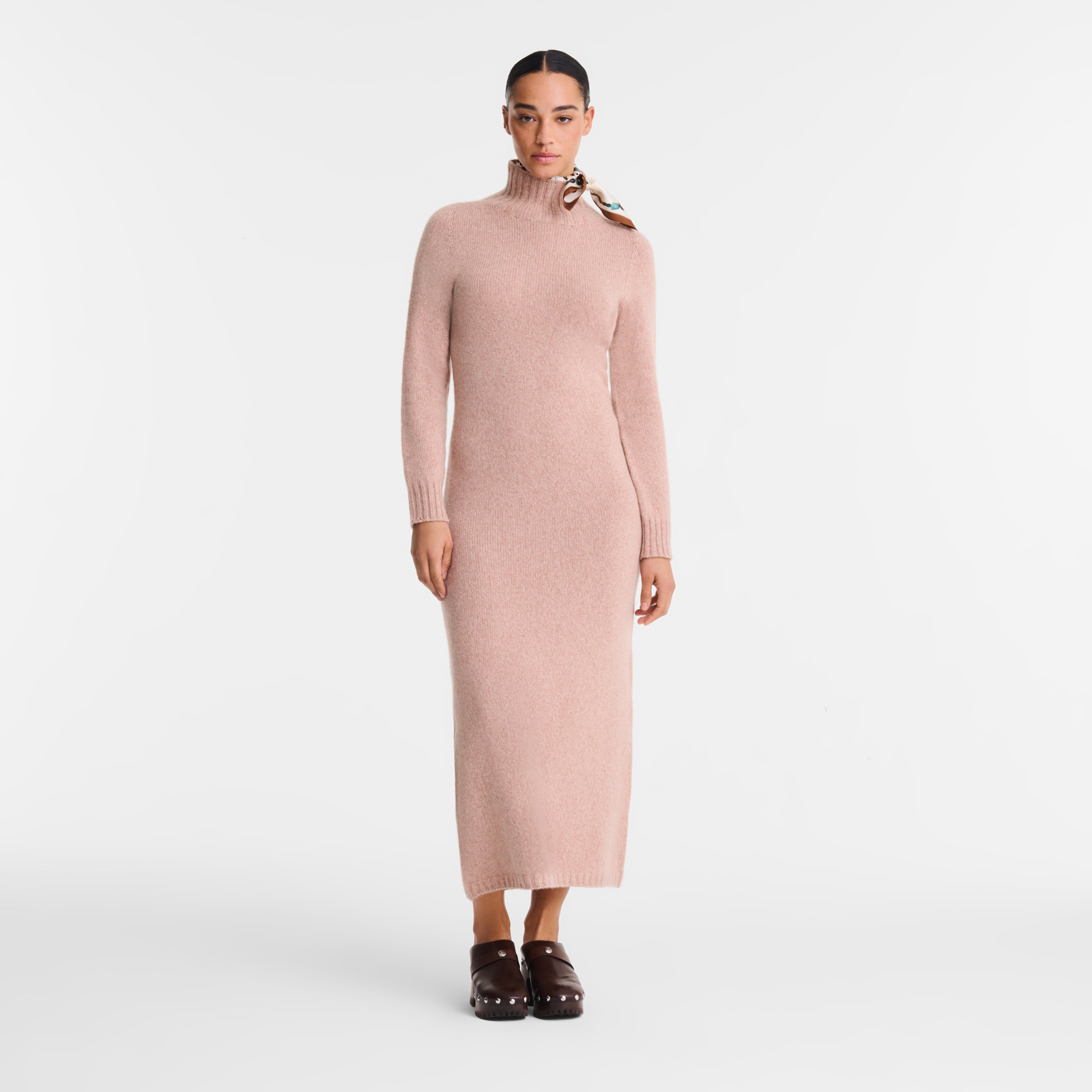 Long dress Pink Tea - Knit - 2