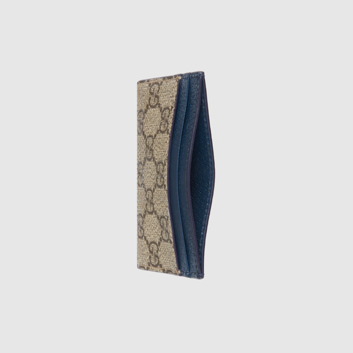 Card case with GG detail - 2