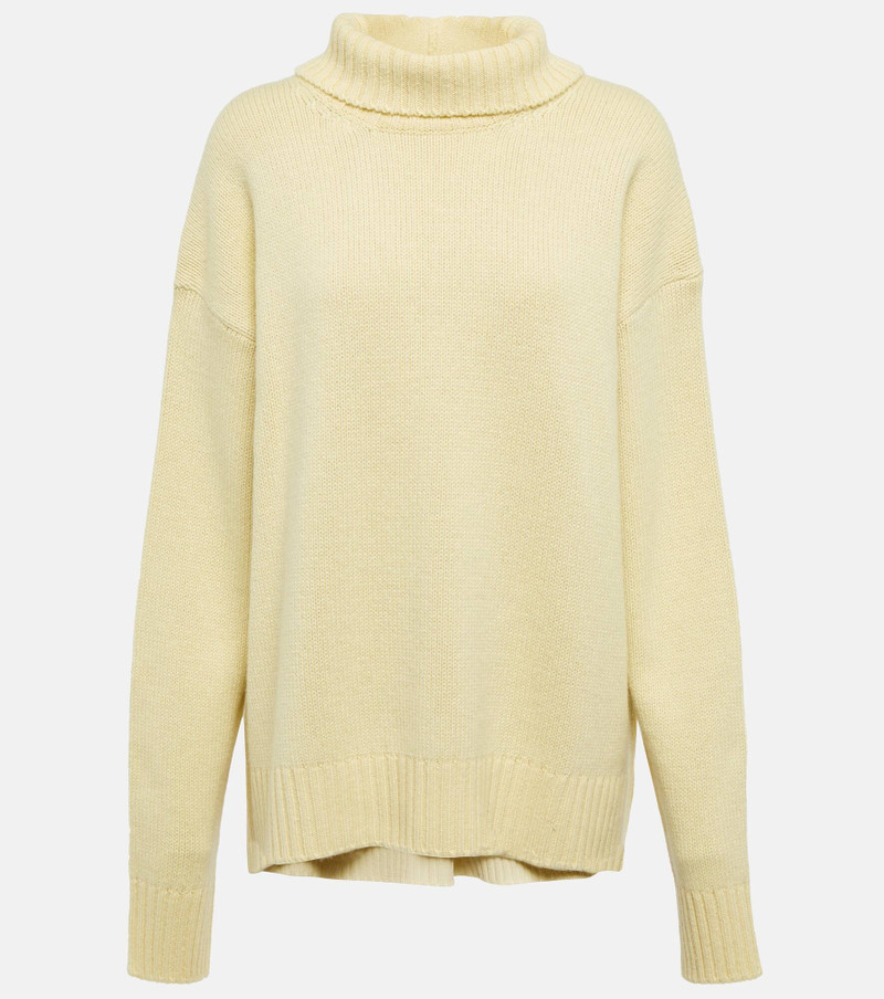 Cashmere and cotton blend sweater 1