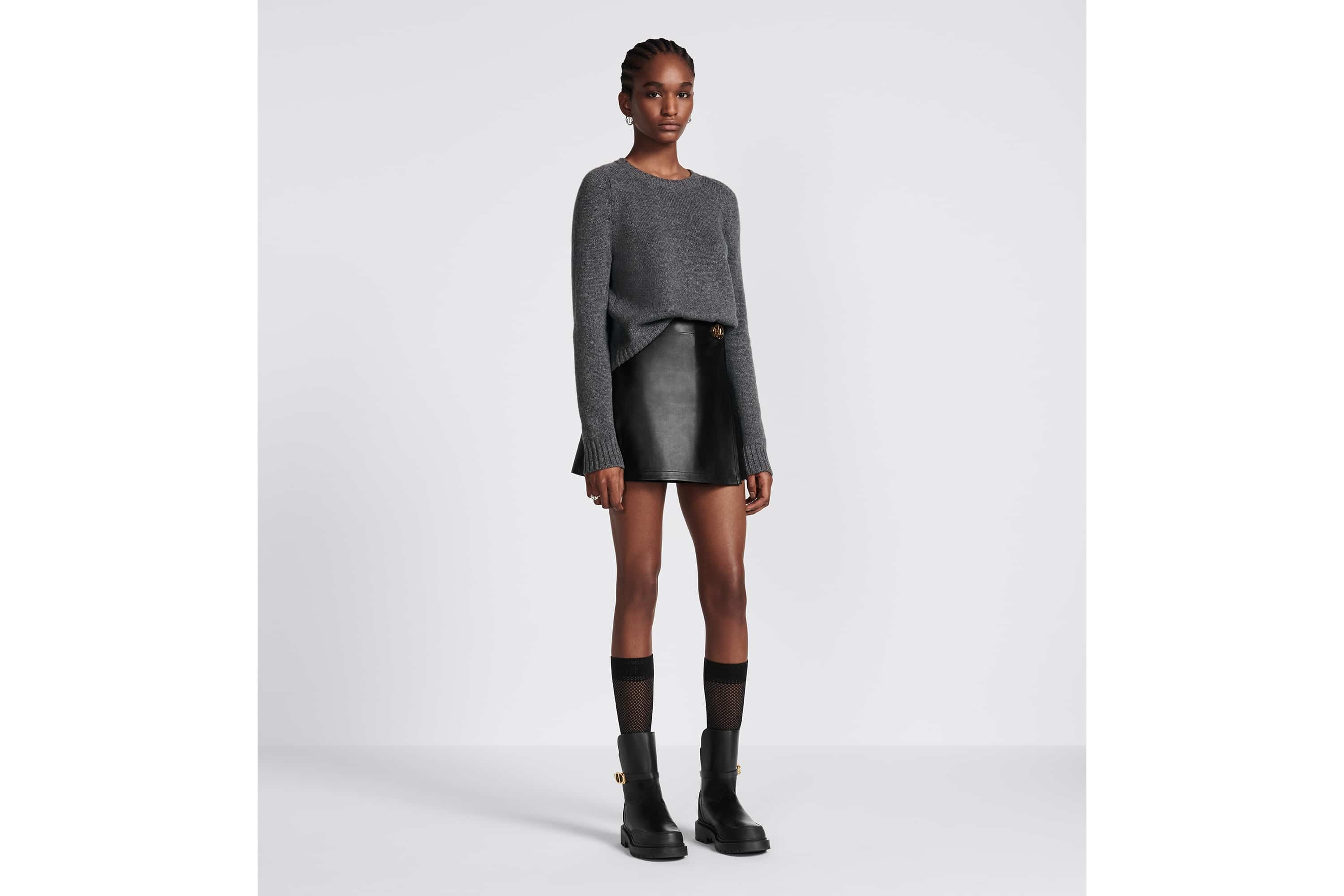 Skort with 'CD' Buckle - 4