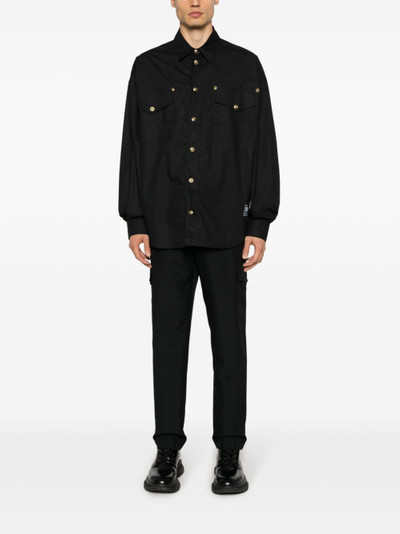 VERSACE JEANS COUTURE long-sleeve cotton shirt outlook