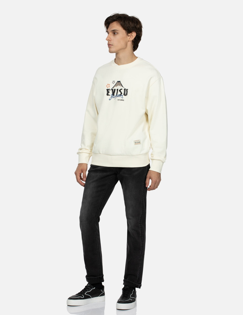 SEAGULL PRINT FLEX SKINNY DENIM JEANS #2028 4