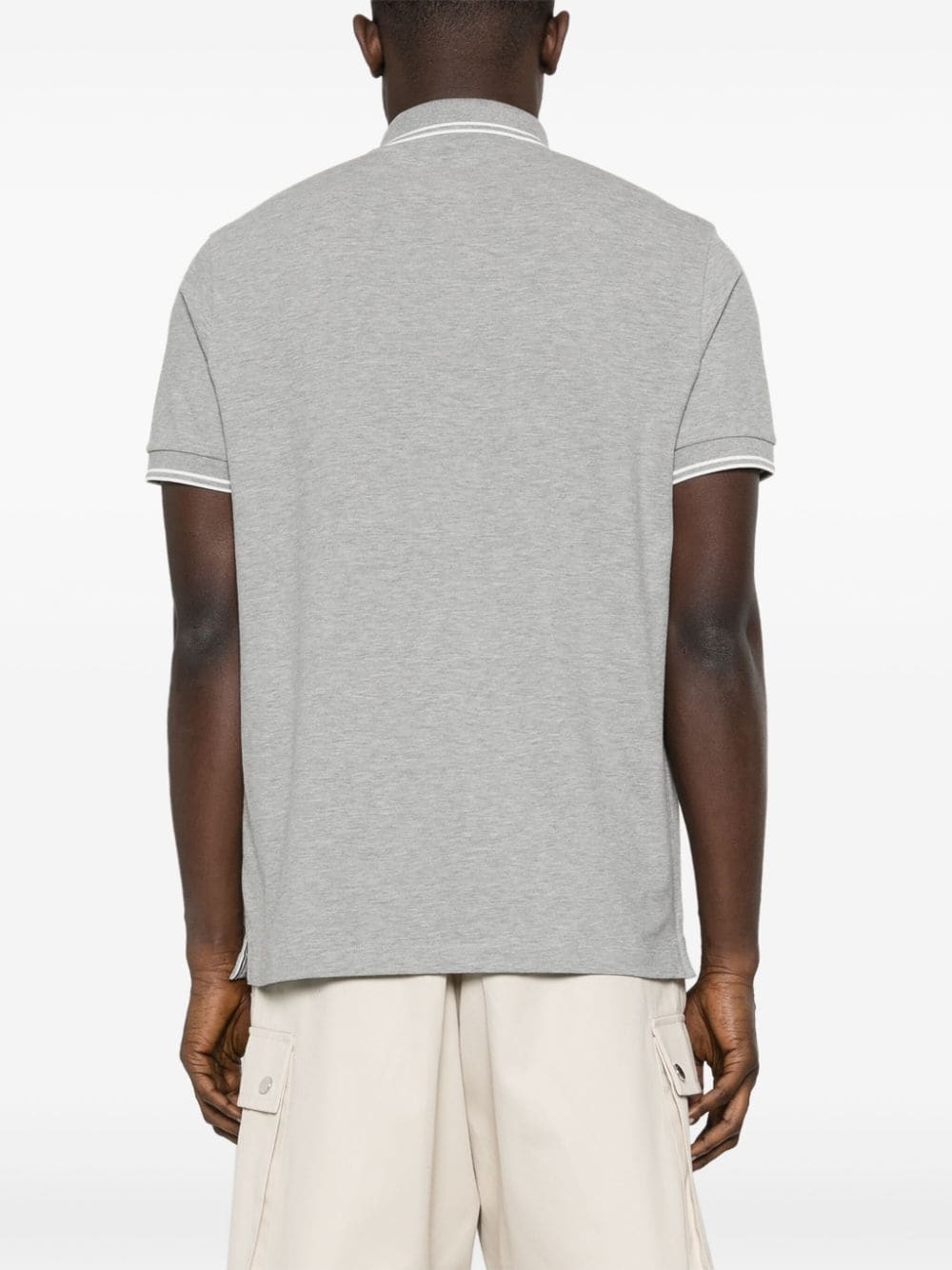 piqué cotton polo shirt - 4