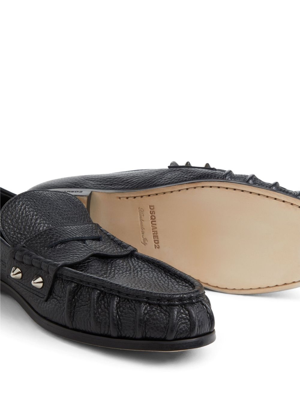 leather loafers - 4