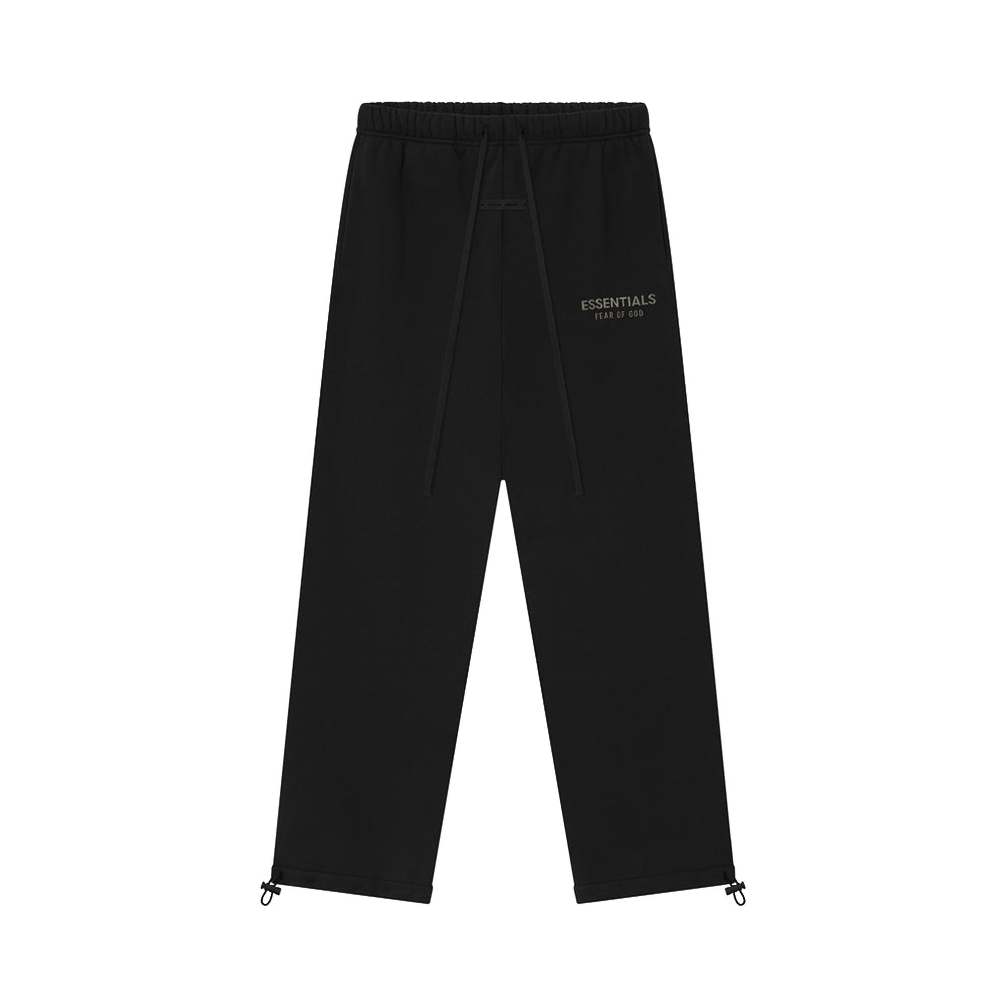 Fear of God Essentials Relaxed Fleece Sweatpant 'Jet Black' - 1