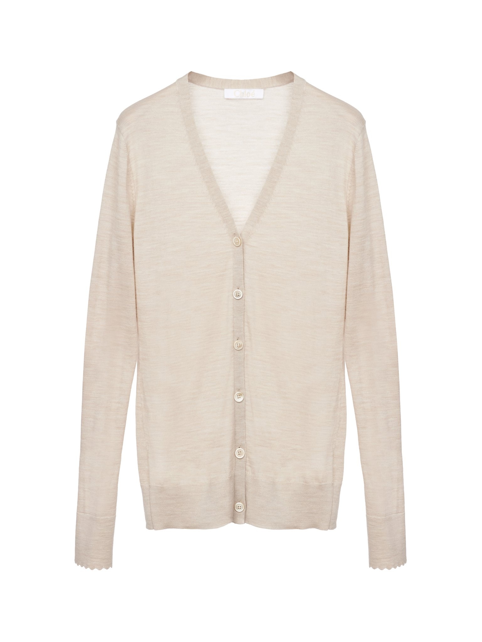 V-NECK CARDIGAN - 1