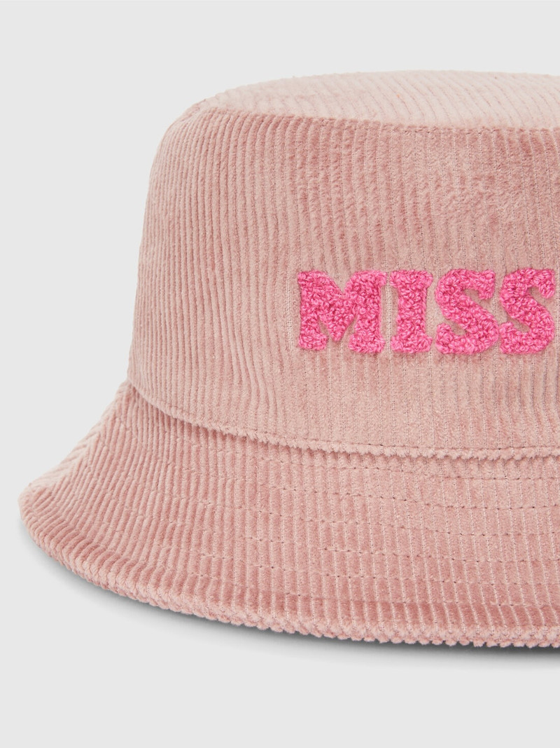 Missoni Striped cotton velvet hat outlook