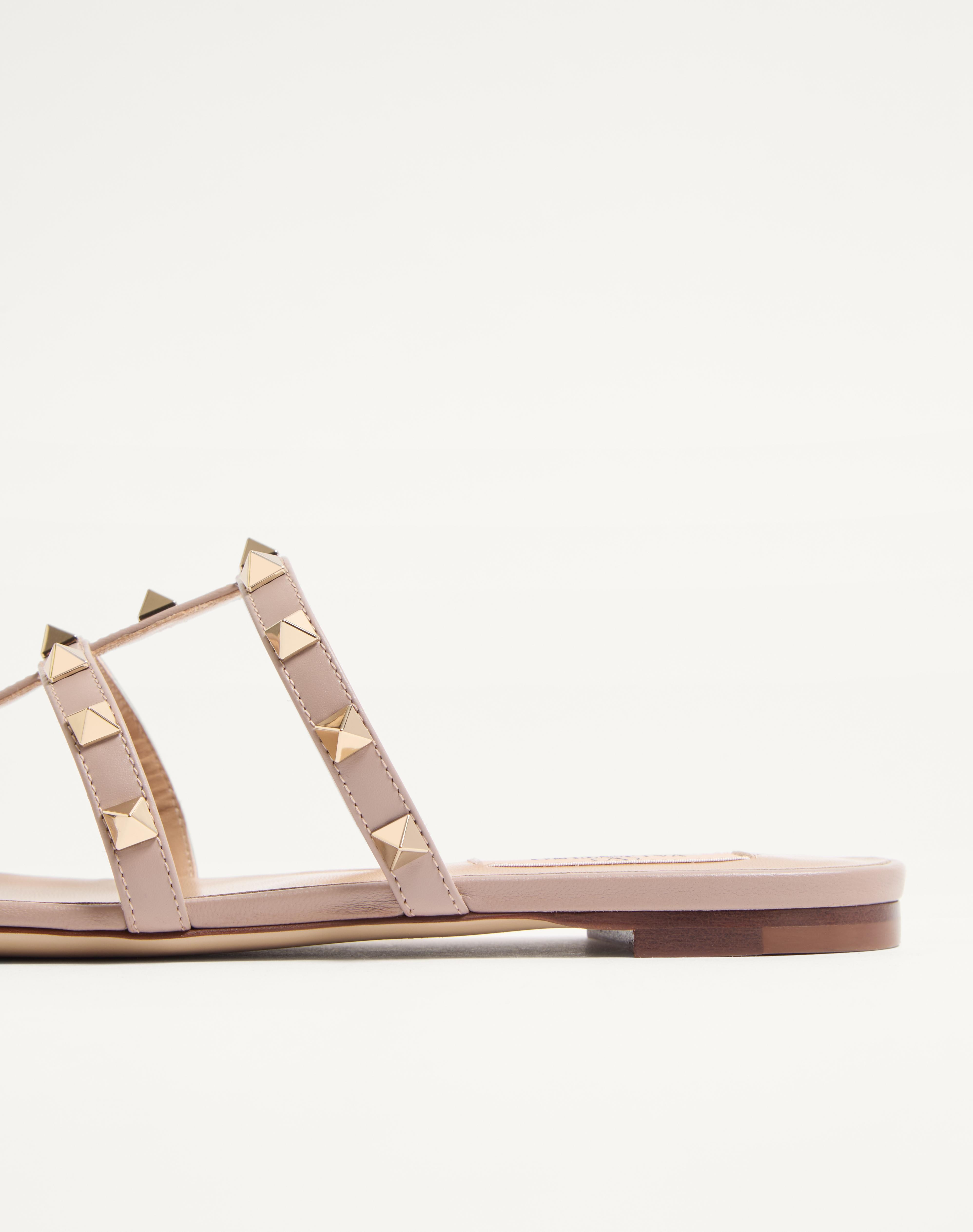 ROCKSTUD FLAT SLIDE SANDAL - 7