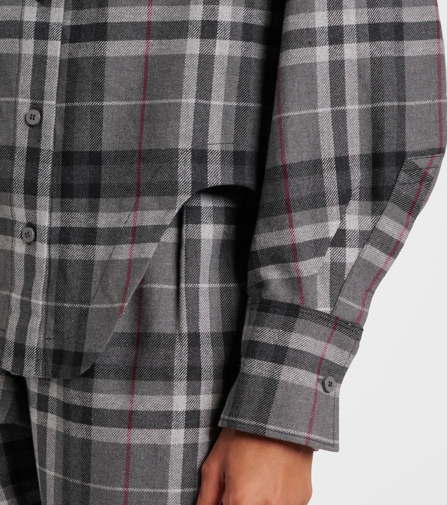 Cotton-blend shirt - 5
