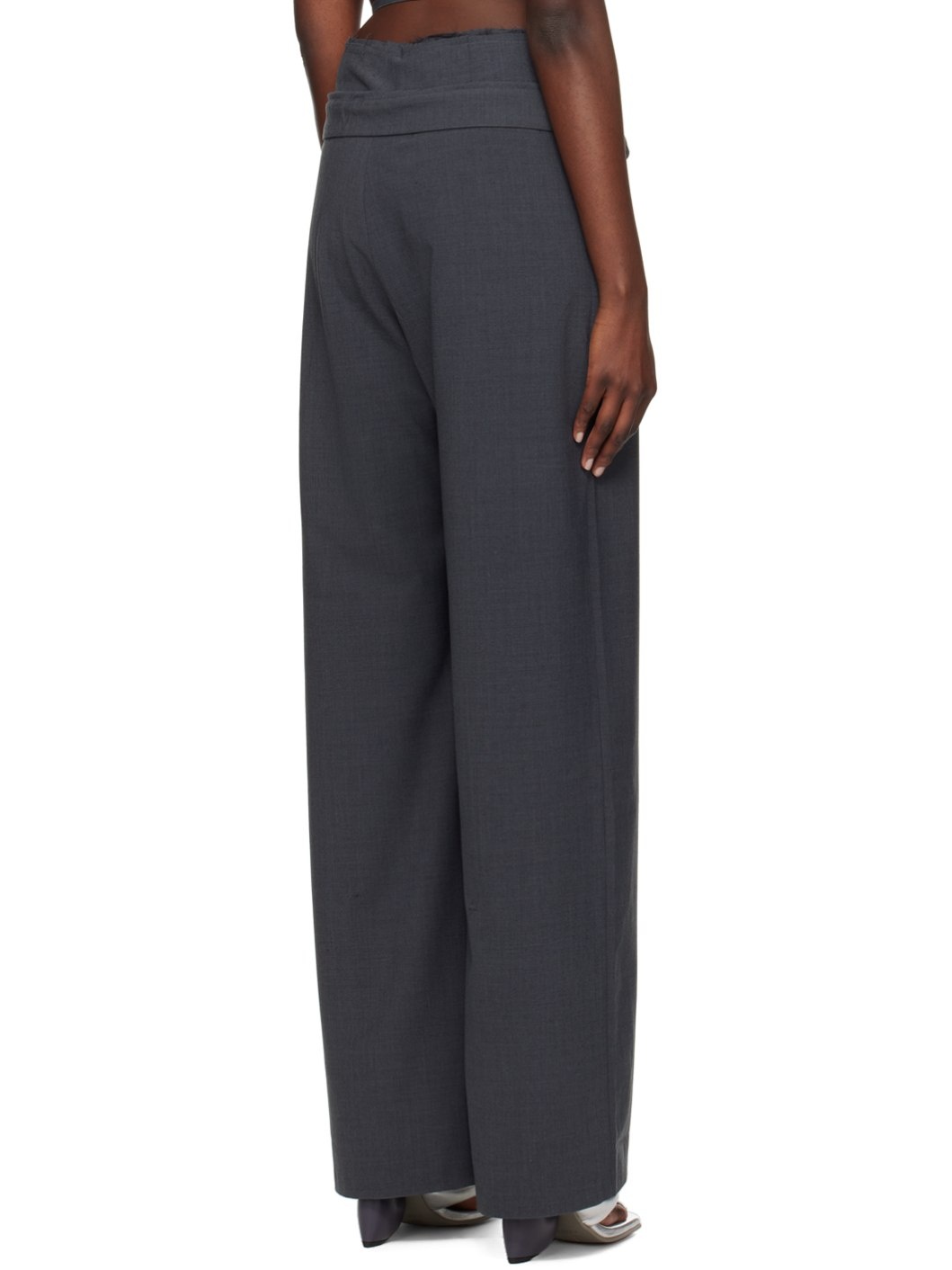 SSENSE Exclusive Gray Trousers - 3