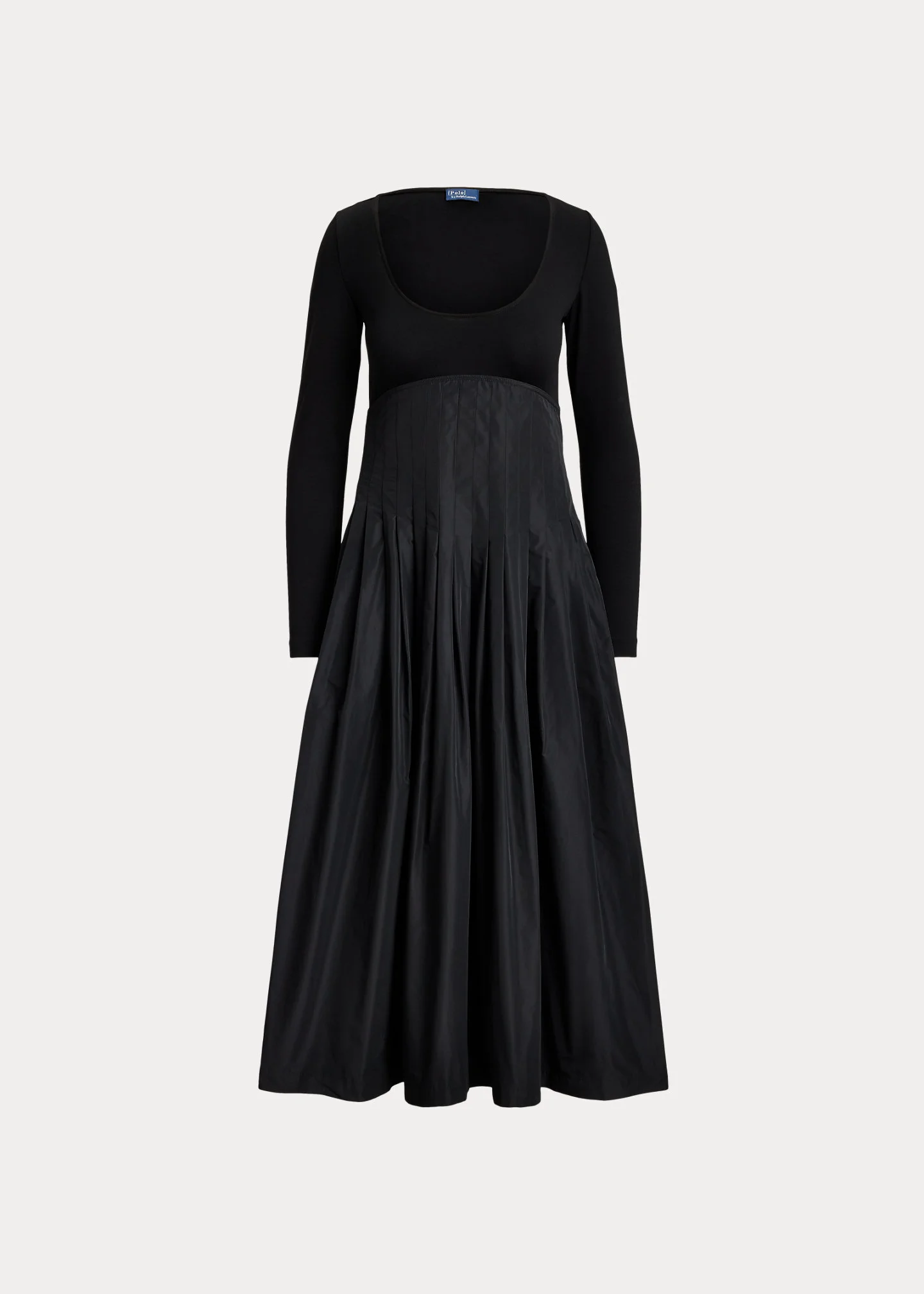 Pleated Empire Dress - 1