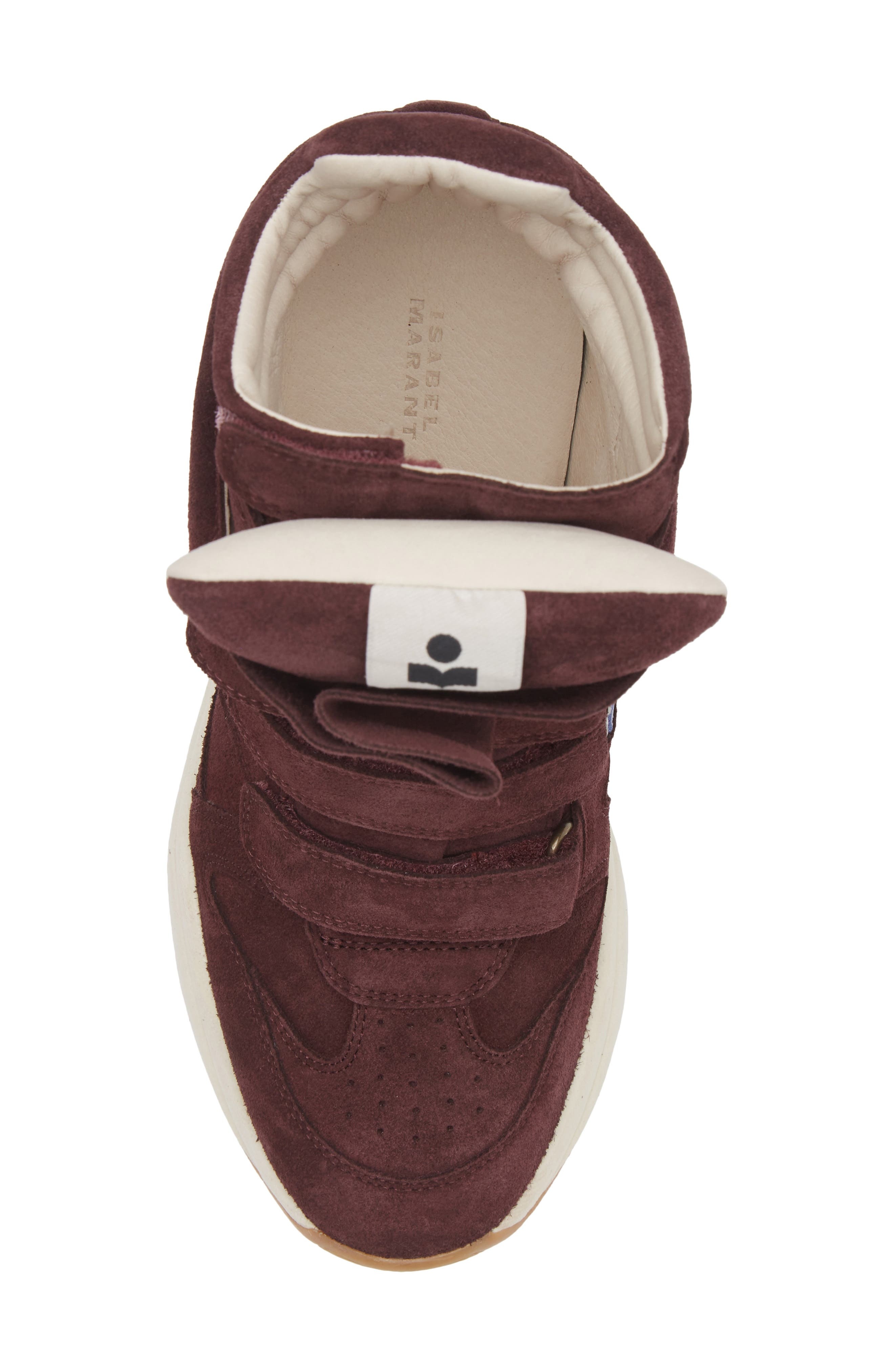 Isabel Marant Balskee Wedge Sneaker in Plum/Lavender at Nordstrom - 5