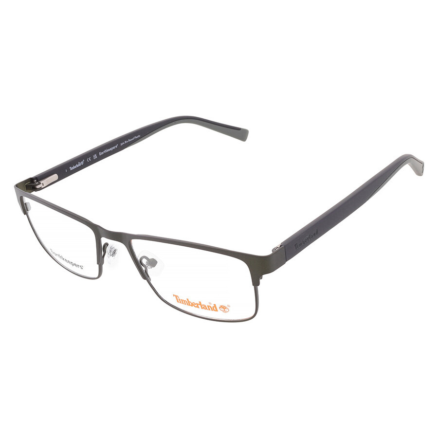Timberland Demo Rectangular Men's Eyeglasses TB1594 097 55 - 3