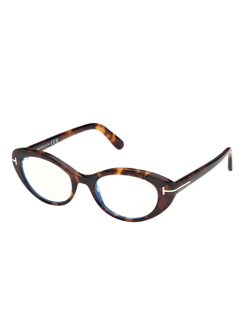 TOM FORD cat-eye hinge-detail glasses outlook