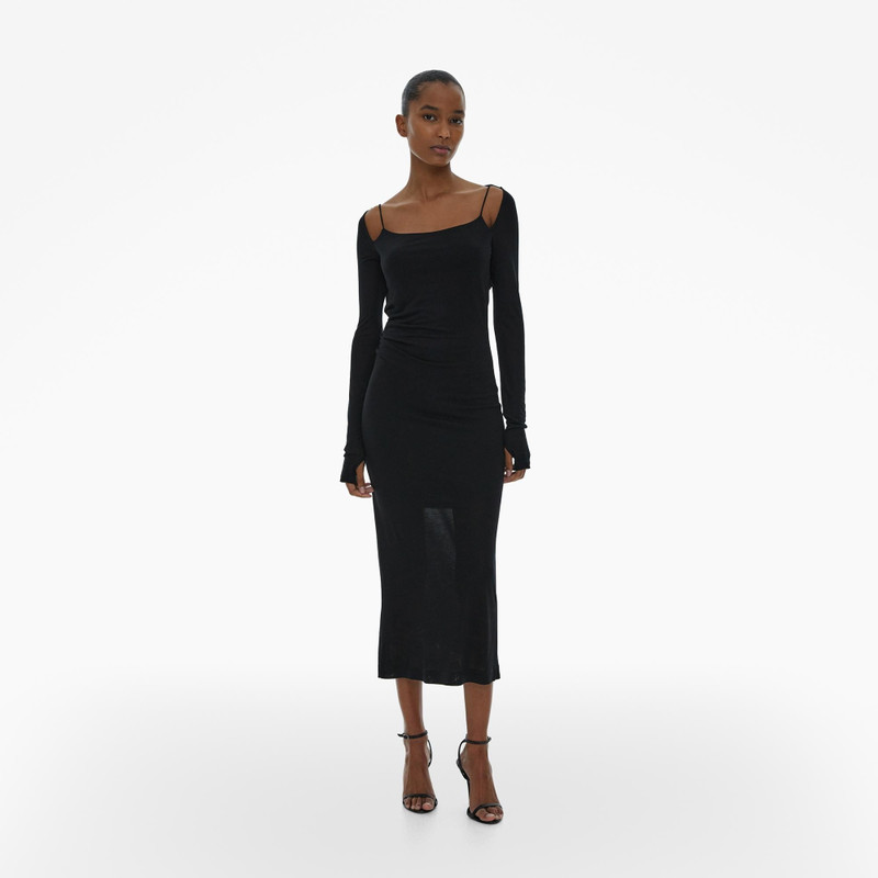 Helmut Lang SCALA MIDI DRESS outlook