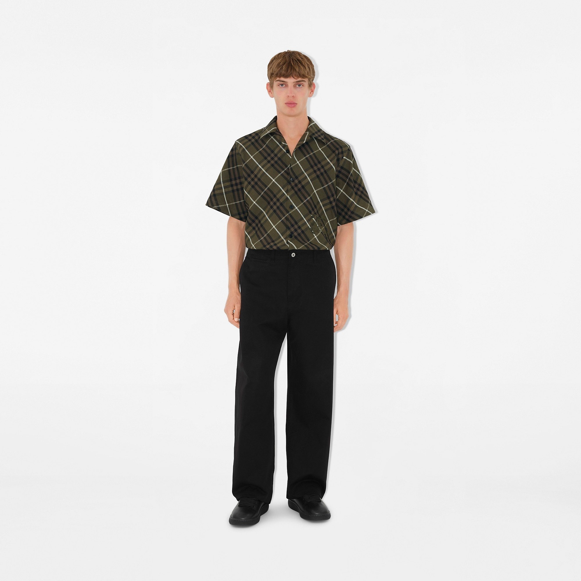 Check Linen Shirt - 2