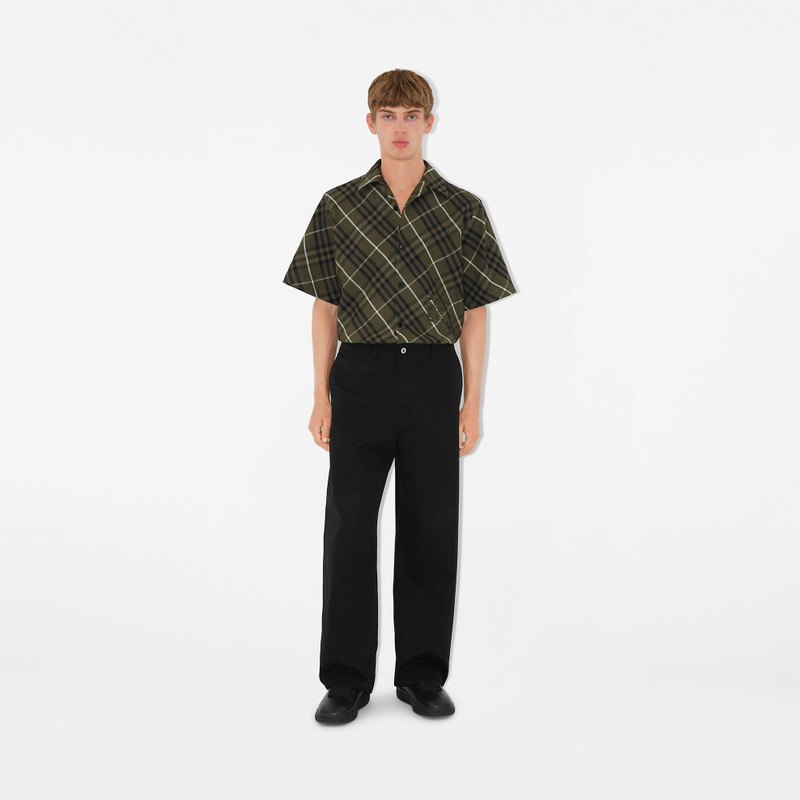 Burberry Check Linen Shirt outlook