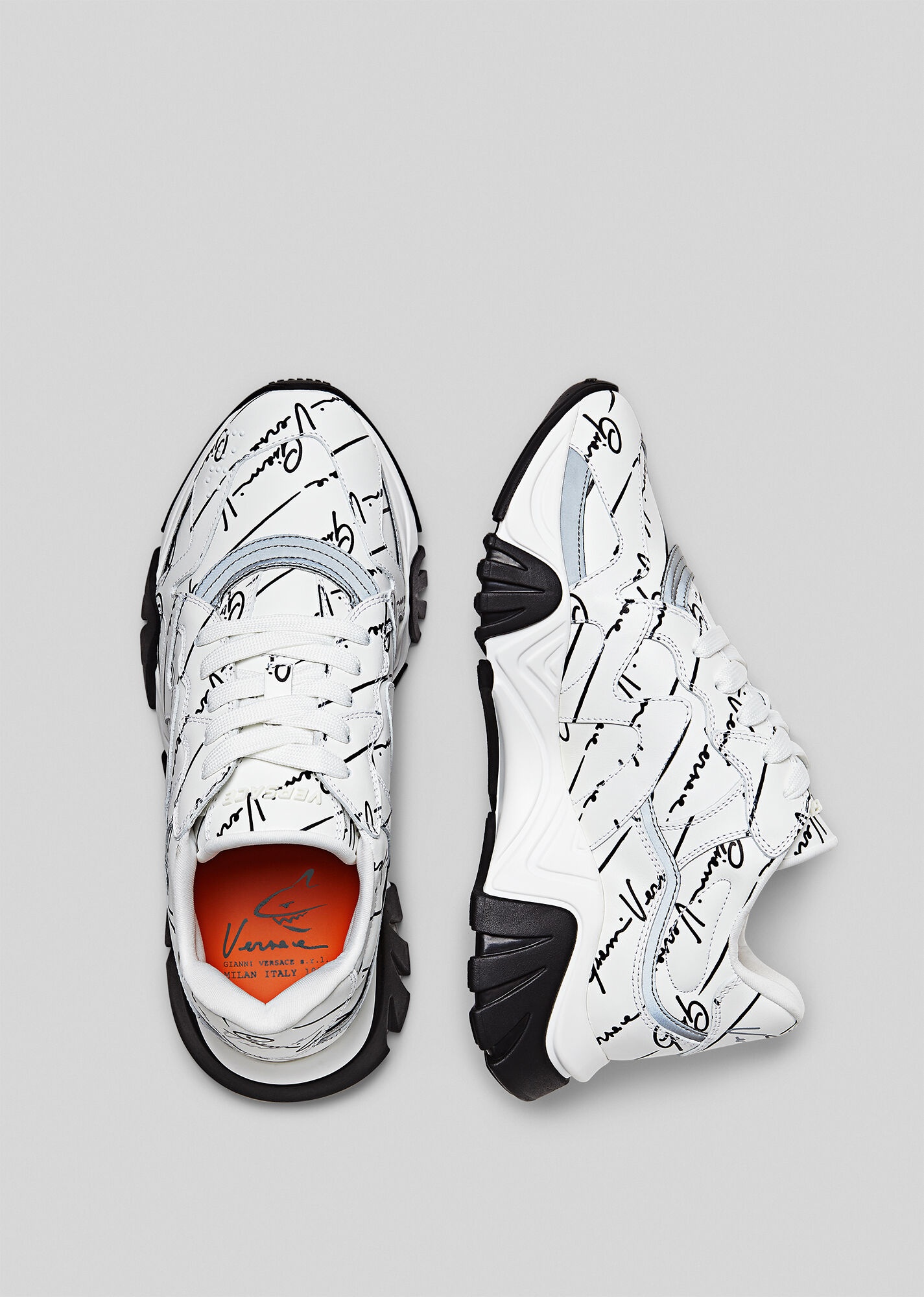 GV Signature Print Squalo Sneakers - 4