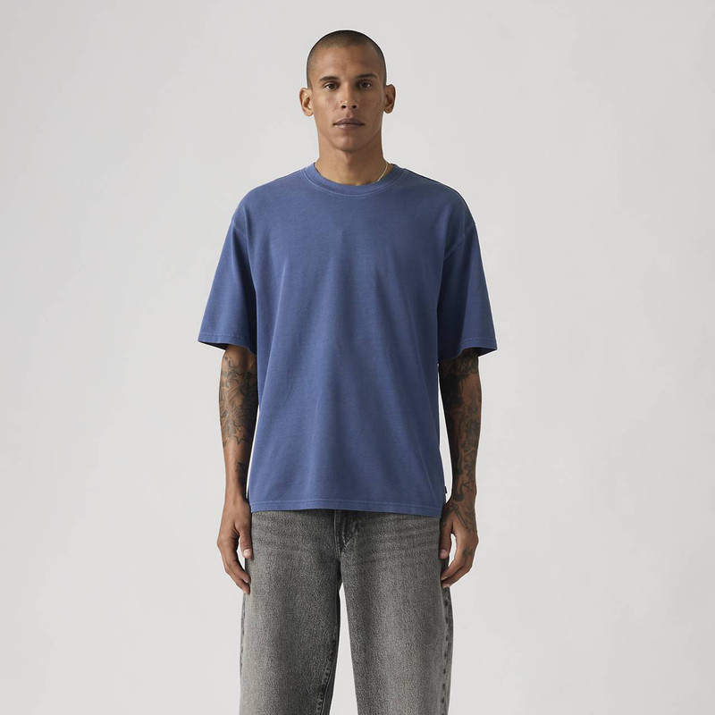BOXY SHORT-SLEEVE GARMENT DYE T-SHIRT 3