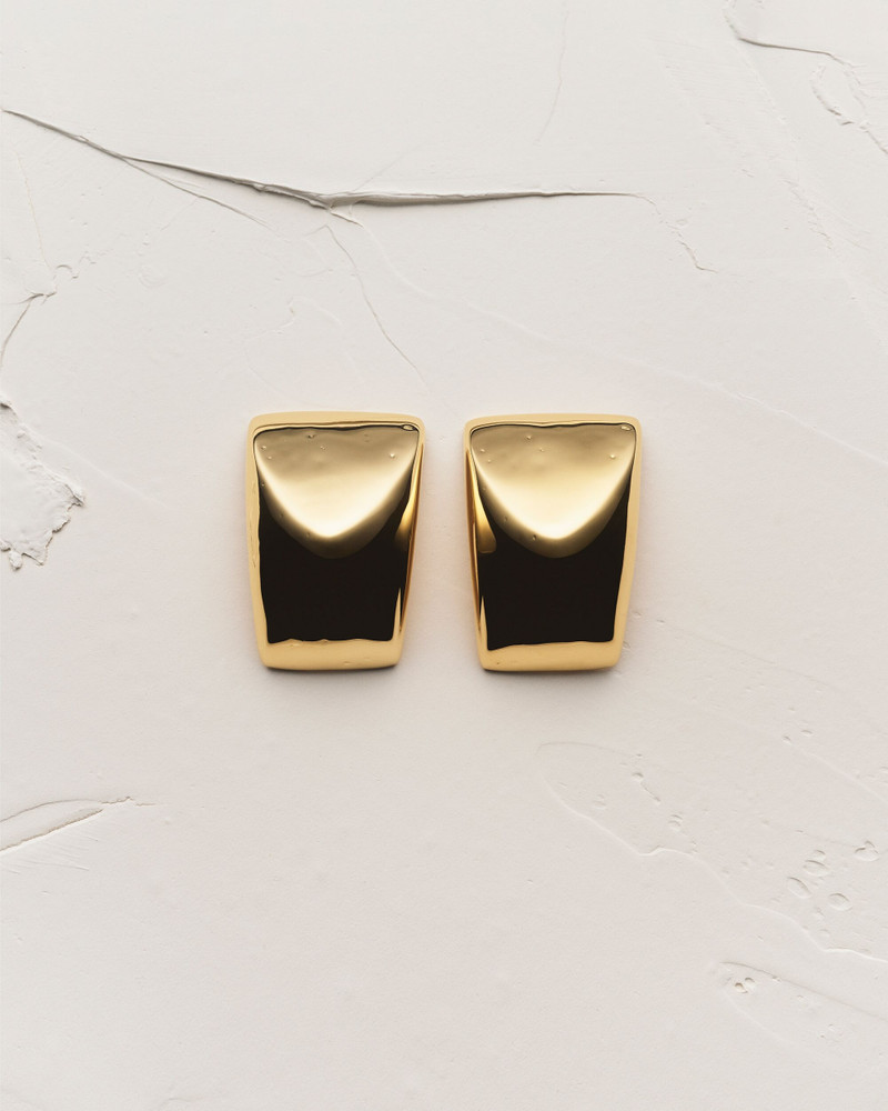 TRAPEZE EARRINGS IN 18K YELLOW GOLD 1