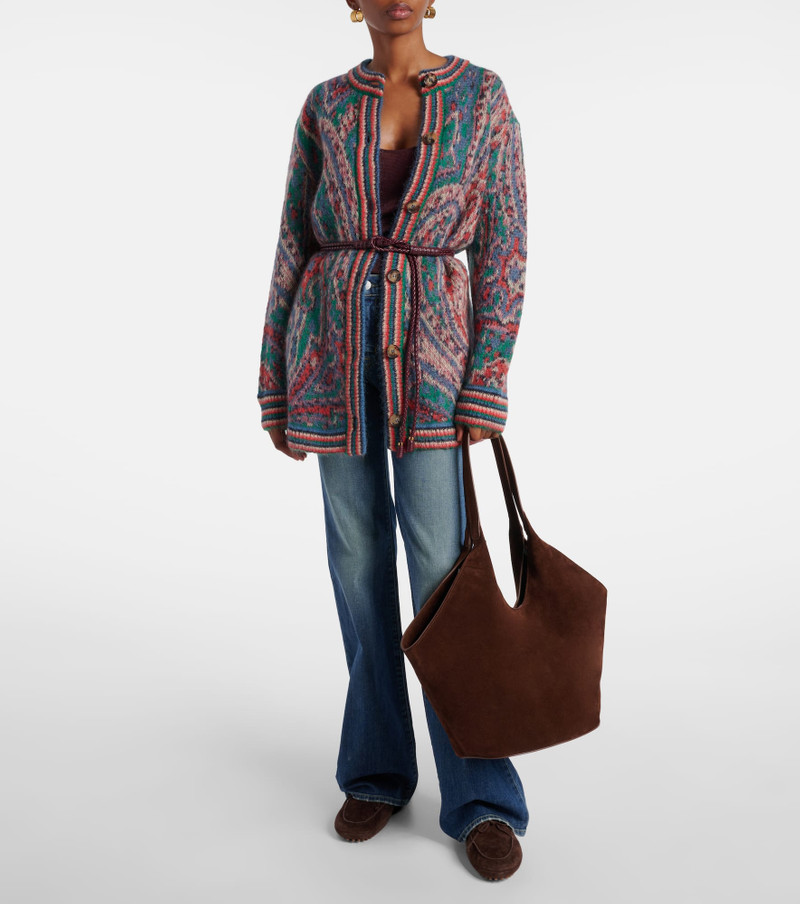 AESTHER EKME Phantom suede tote bag outlook