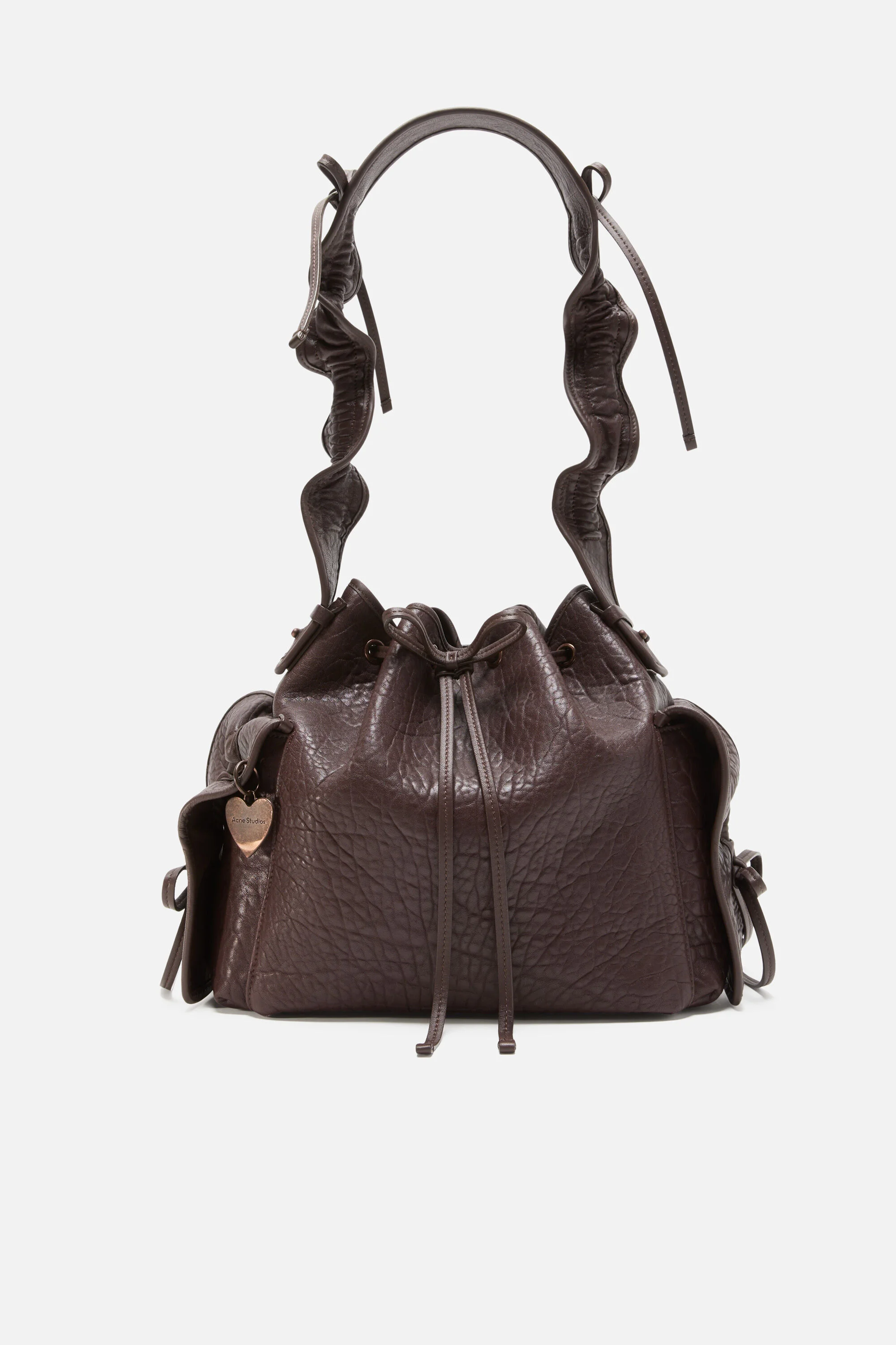 Multipocket Bucket Bag - Chocolate brown - 1