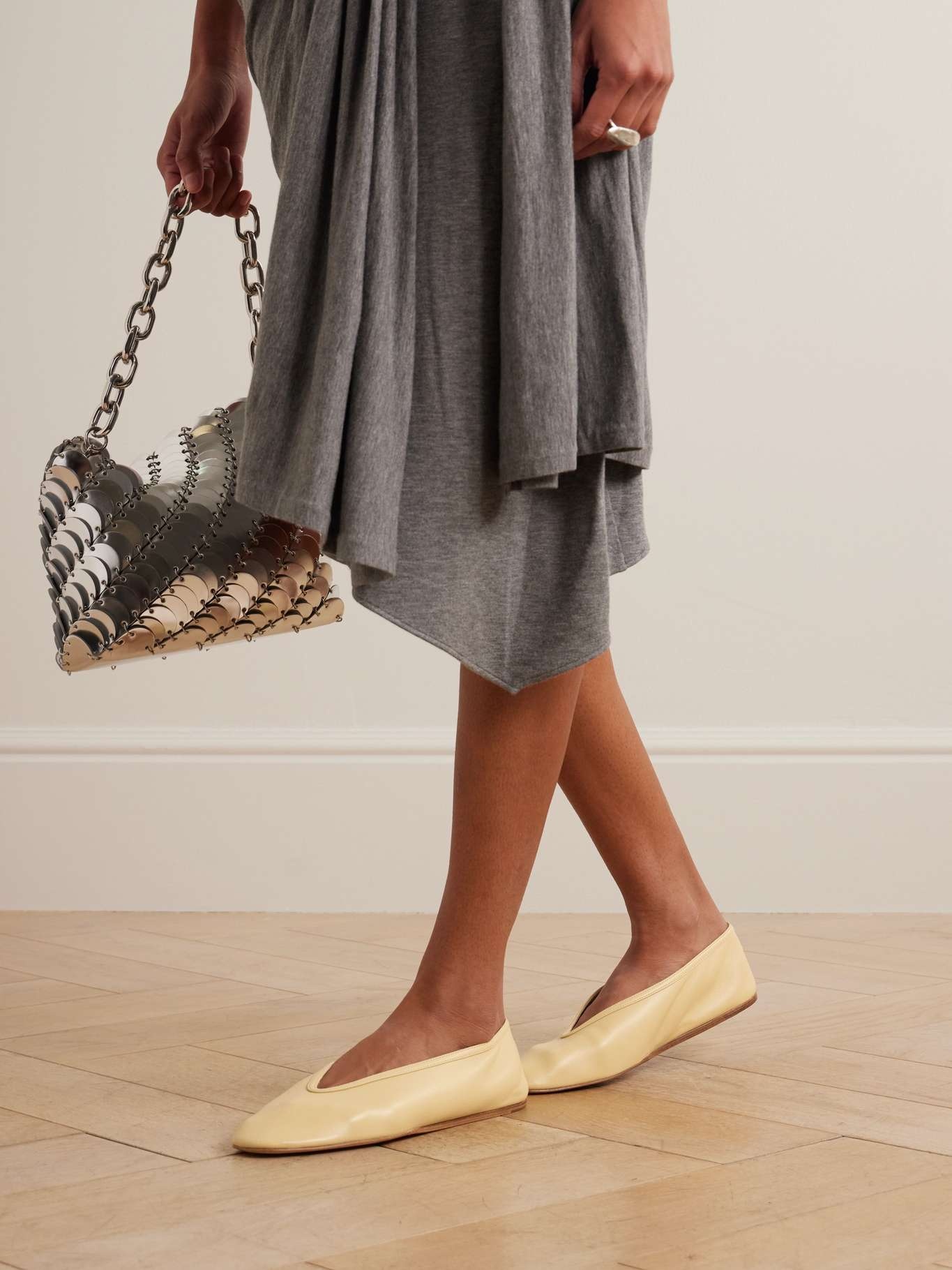 Luna leather ballet flats - 2