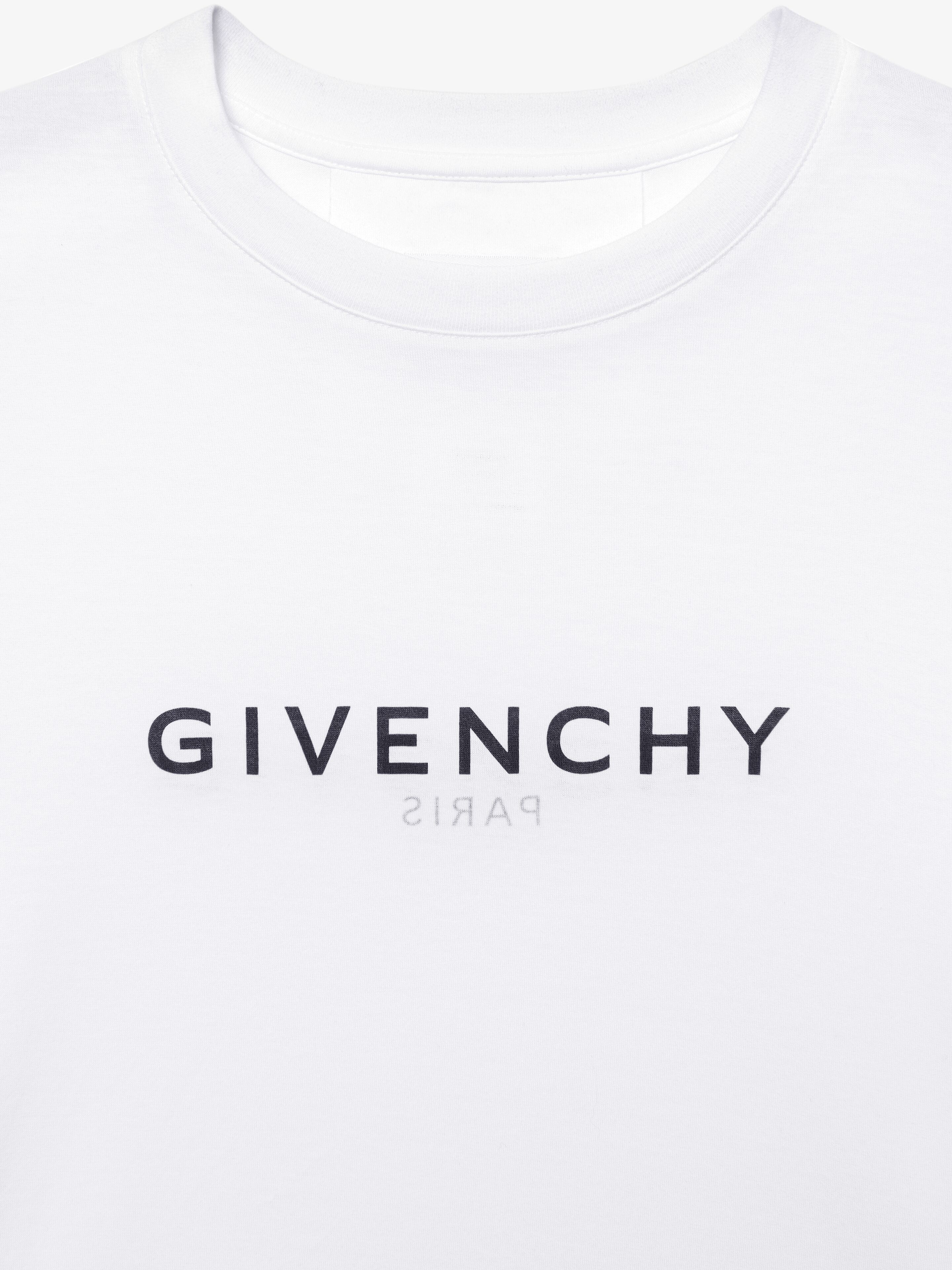 GIVENCHY REVERSE SLIM FIT T-SHIRT IN COTTON - 3