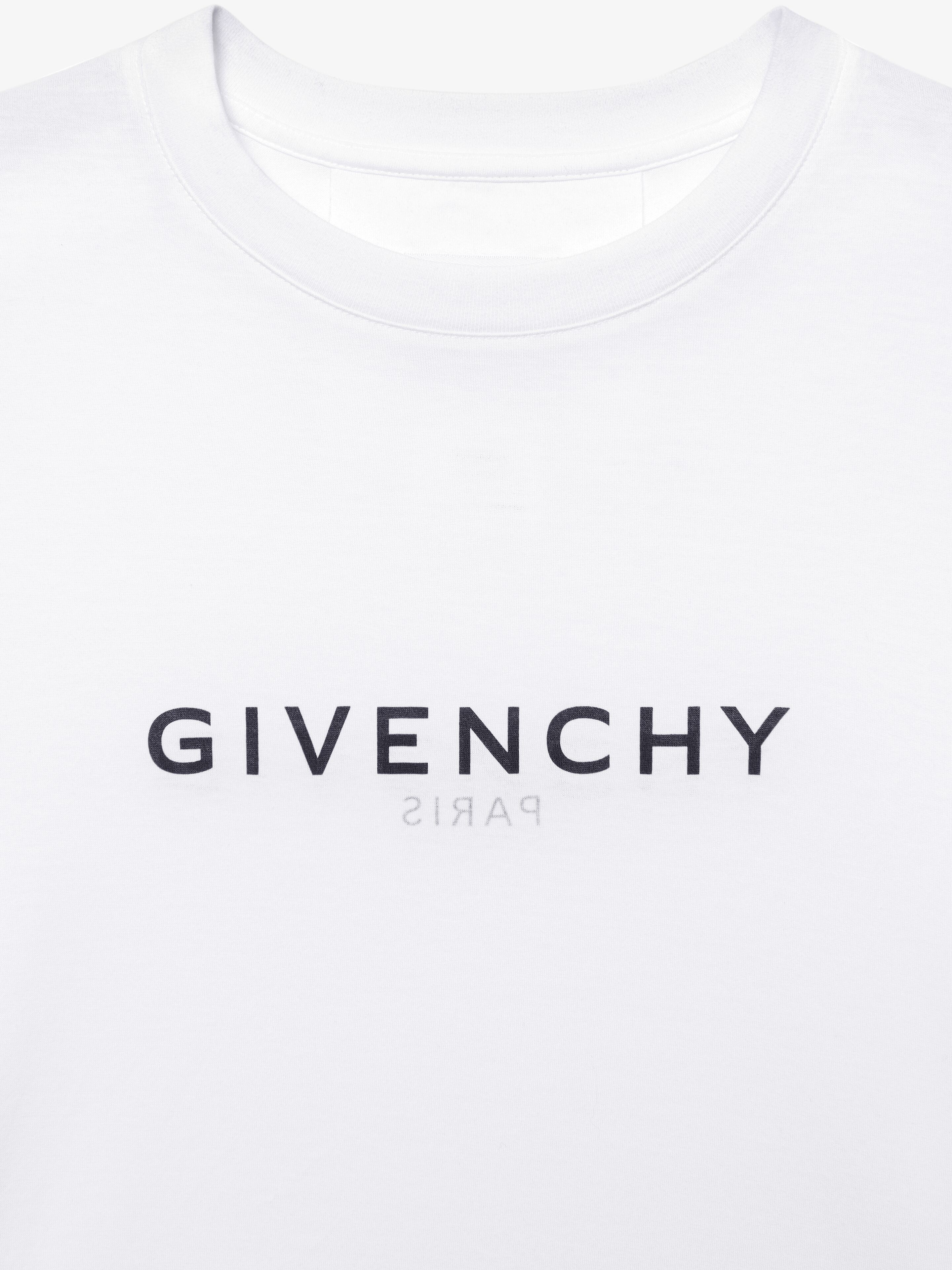 GIVENCHY REVERSE SLIM FIT T-SHIRT IN COTTON - 6