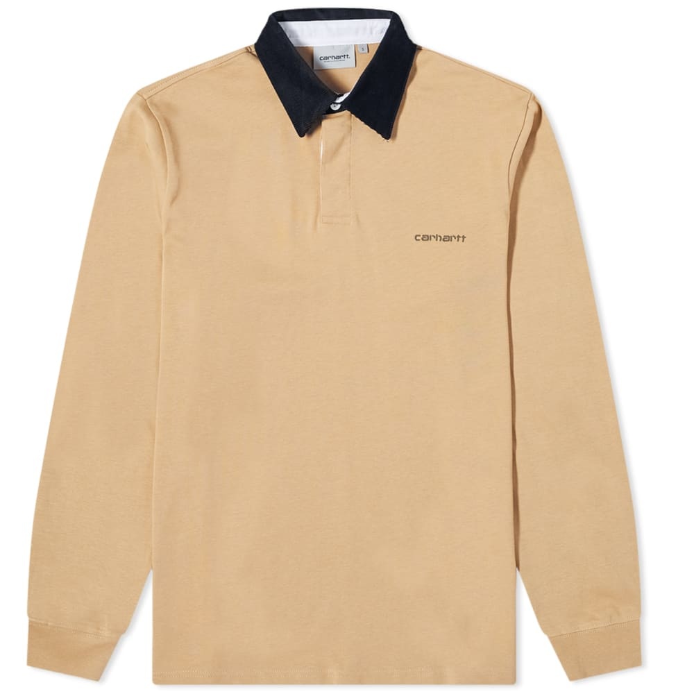 Carhartt WIP Cord Collar Rugby Polo - 1