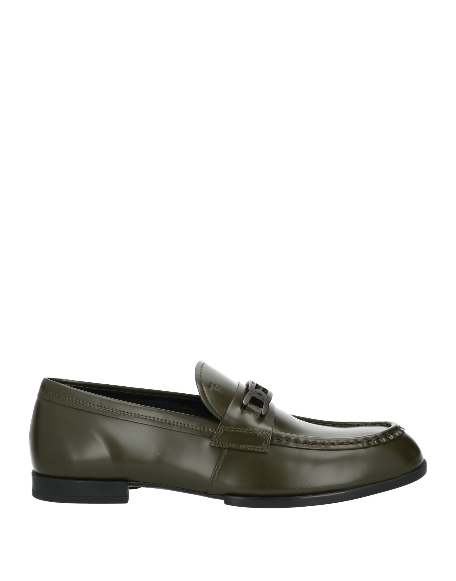 Dark green Men's Loafers - 1