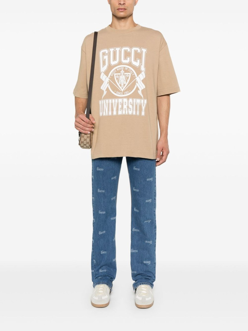 GUCCI logo-print cotton T-shirt outlook