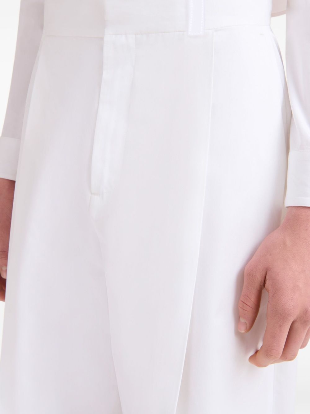 straight-leg trousers - 5