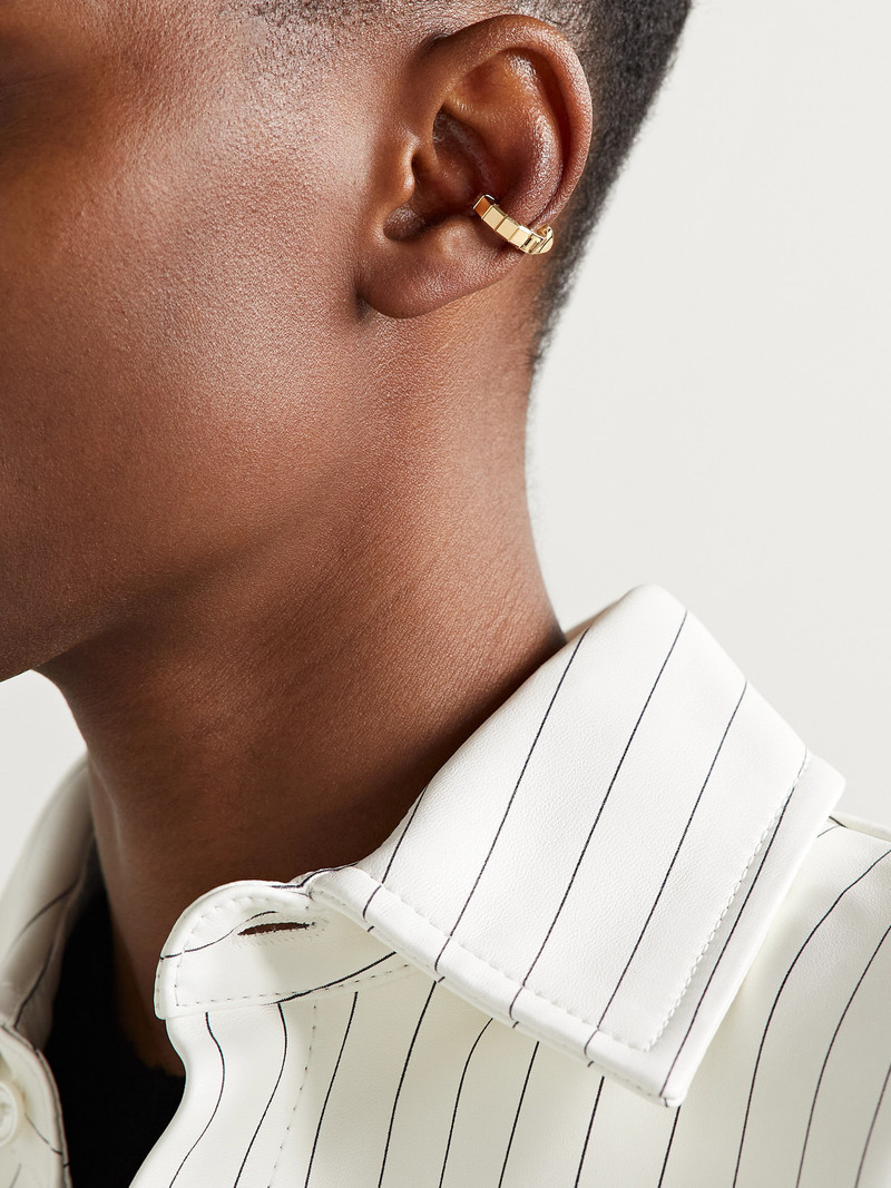 Chopard Ice Cube 18-karat Gold Single Clip Earring outlook