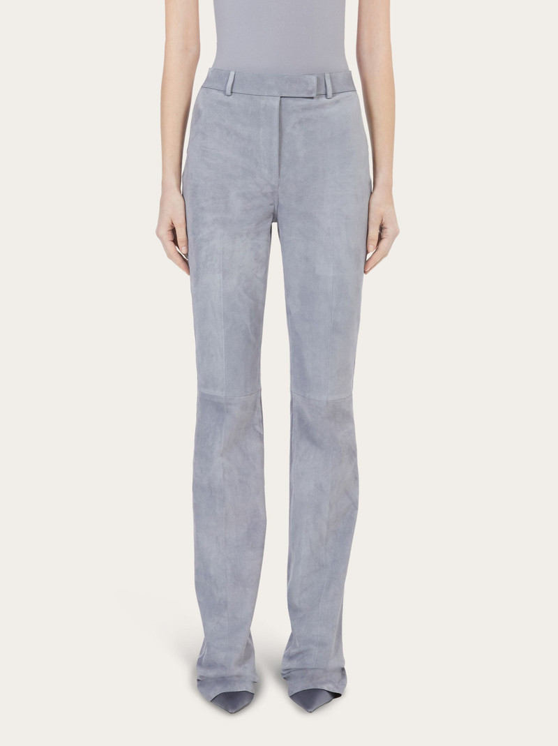 FERRAGAMO Suede trouser outlook