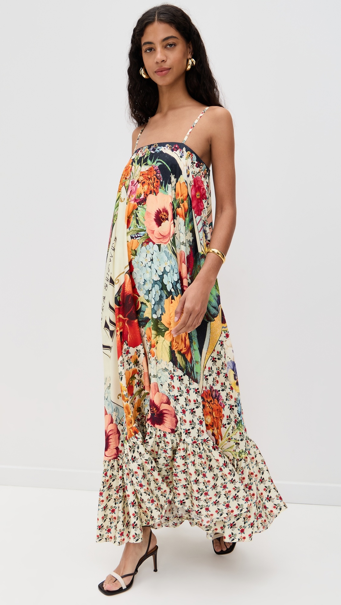 Silk Maxi Dress - 6