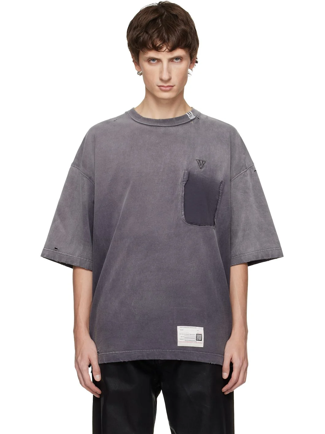 Black Sun Faded Like T-shirt - 1