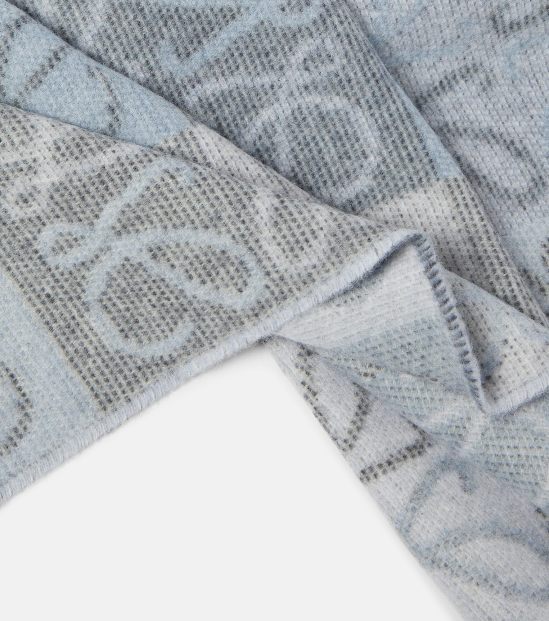 Anagram wool and cashmere scarf - 4