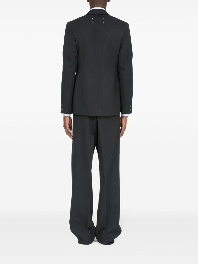 four-stitch wool blazer 4