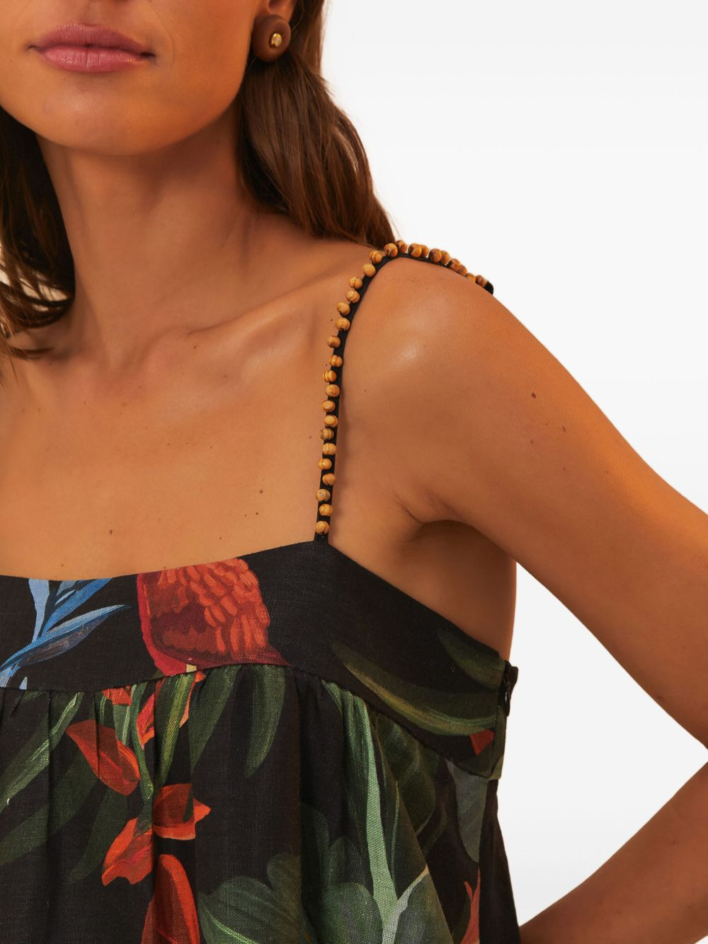 midnight macaw fiesta mini dress - 4
