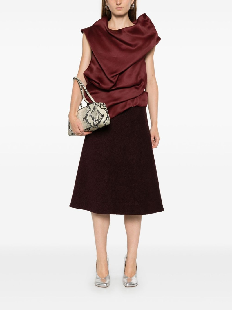 Jil Sander A-line midi skirt outlook