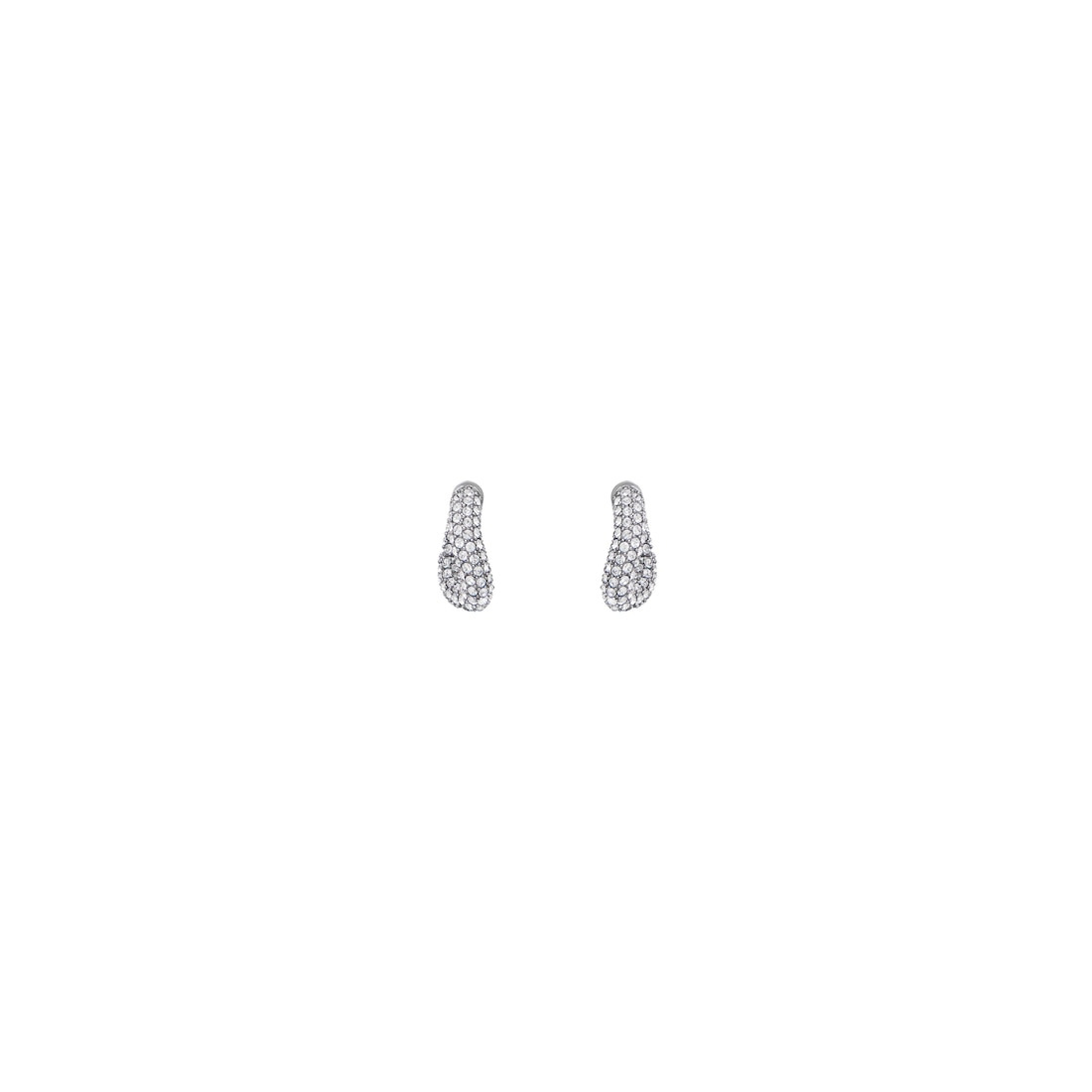 Women's Loop Xxs Earrings in Silver - 3