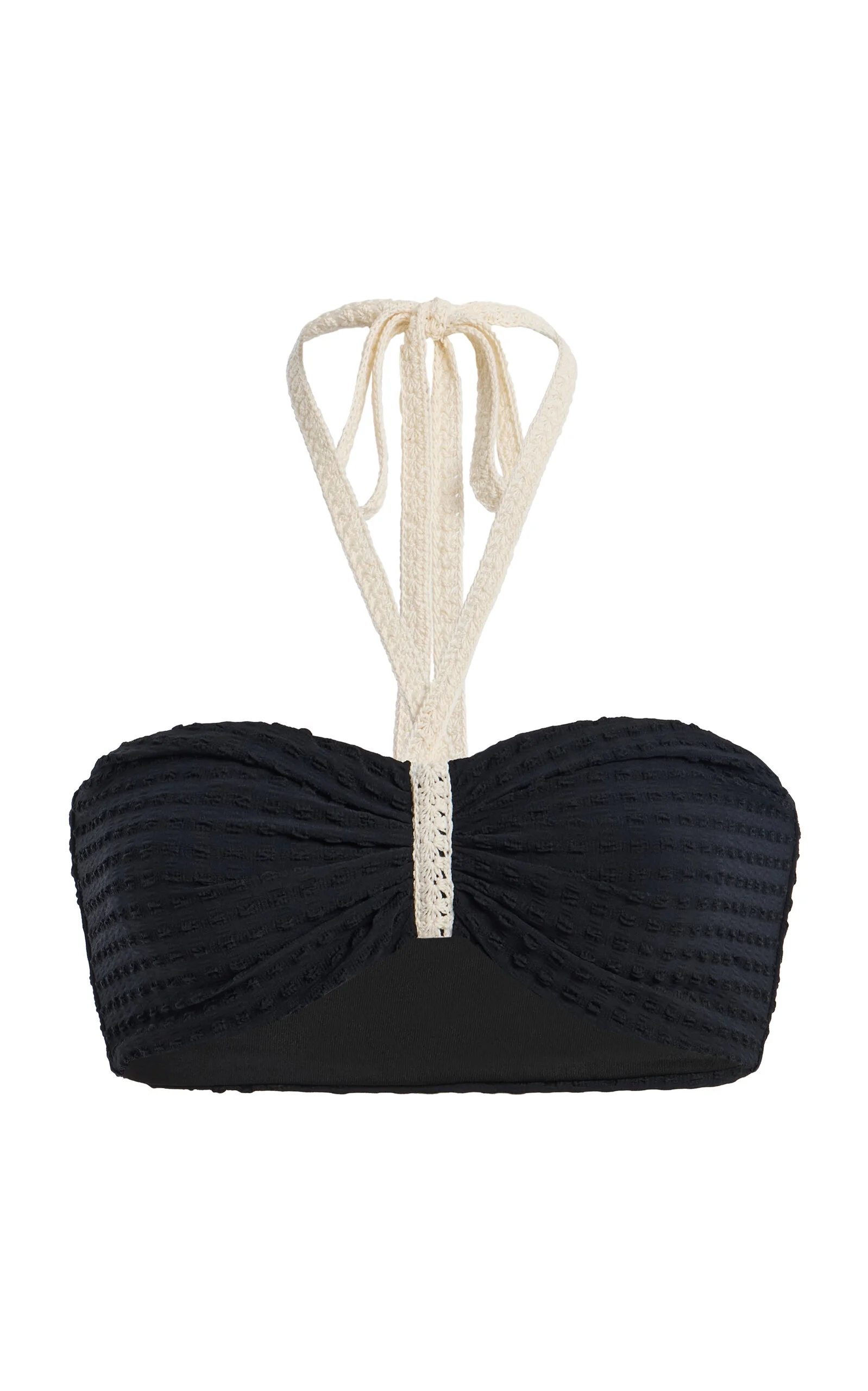 Lenora Color-Blocked Bikini Top - 1