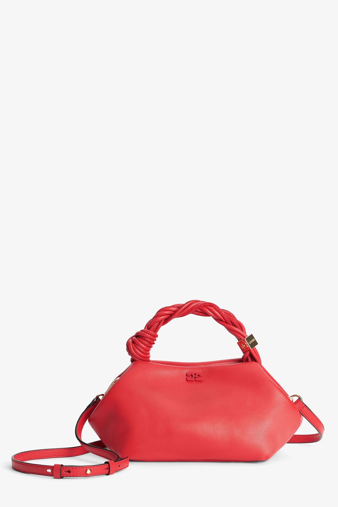 RED SMALL GANNI BOU BAG - 6